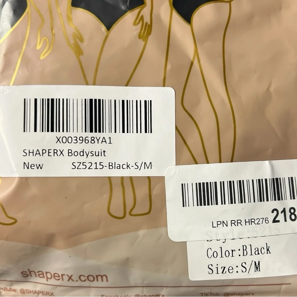 🌻NEW SHAPERX  Low Back Tummy Control Thong Seamless Sculpting Bodysuit S/M_8